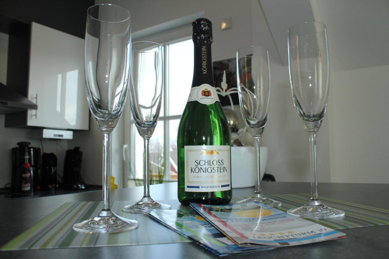 5*Ferienwohnung Seeblick 4 Wendisch Rietz Buitenkant foto
